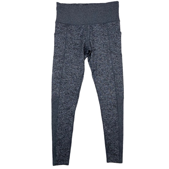 Athleta Exhale Stash Pocket Heel Tight In Softluxe Dark Heathered Gray Size 1X - Picture 1 of 10